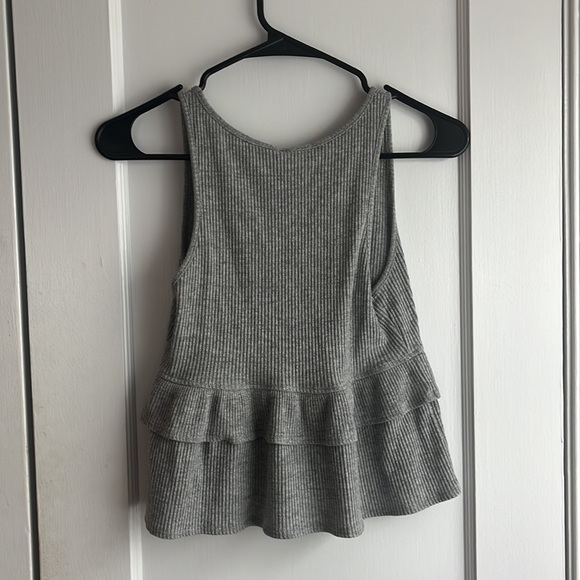 Grey Cropped Top - Picture 3 of 3